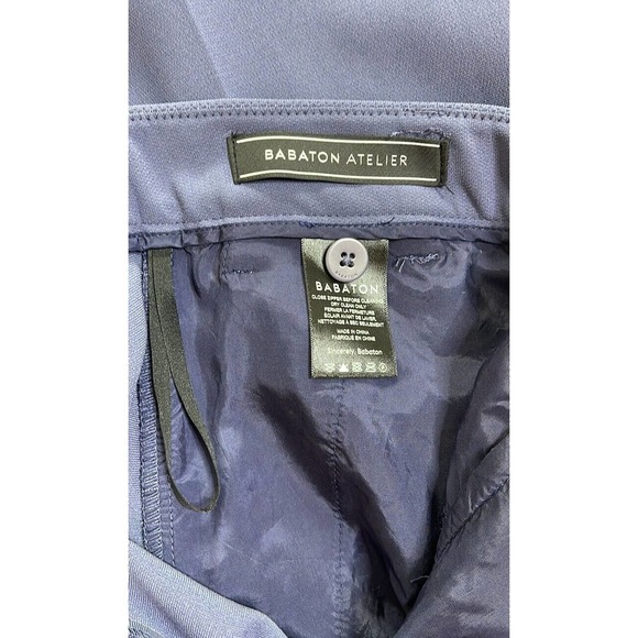 ARITZIA BABATON ATELIER TROUSER PANTS SIZE 10 BLUE - Picture 9 of 11